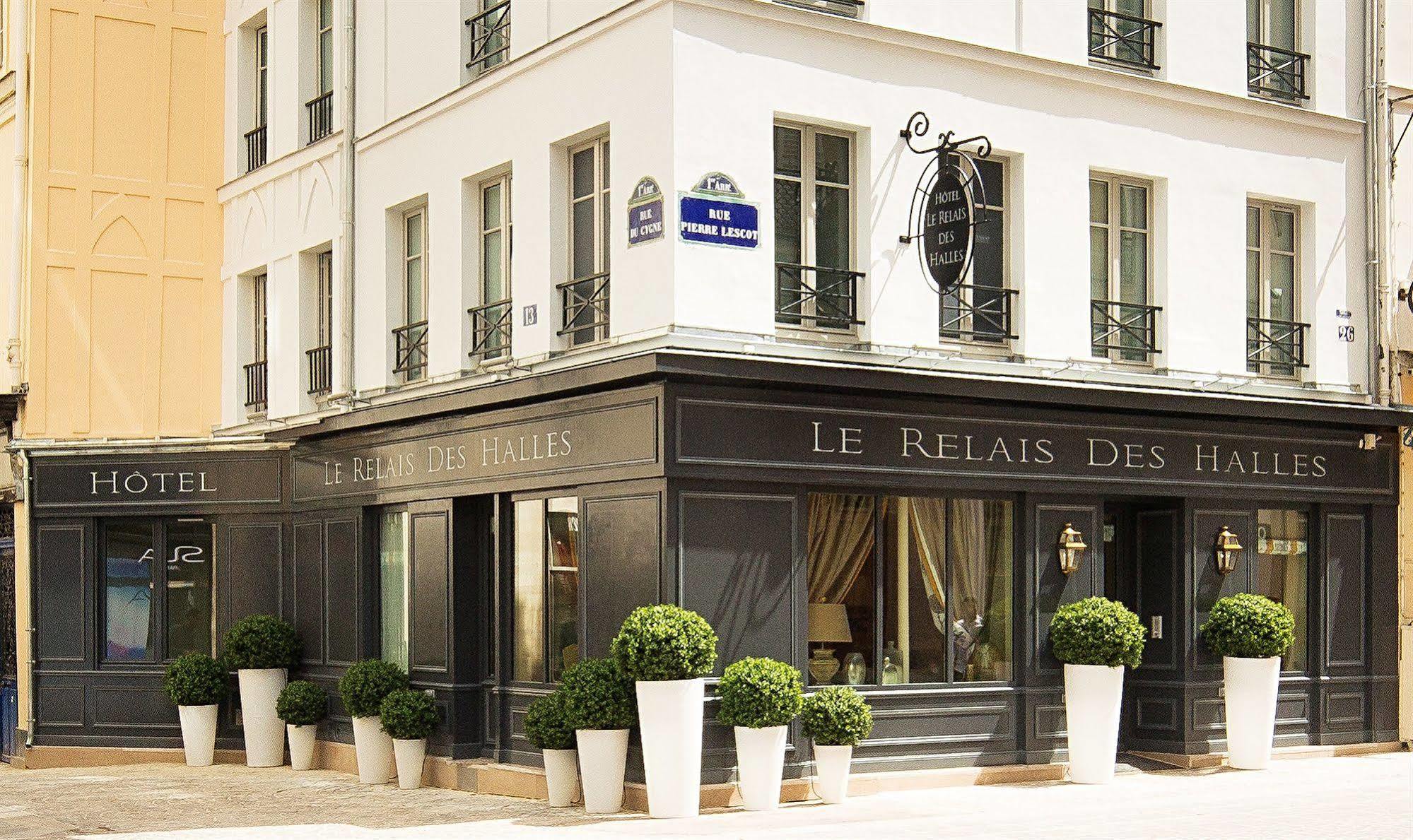 Hotel Le Relais Des Halles Paris Exterior photo